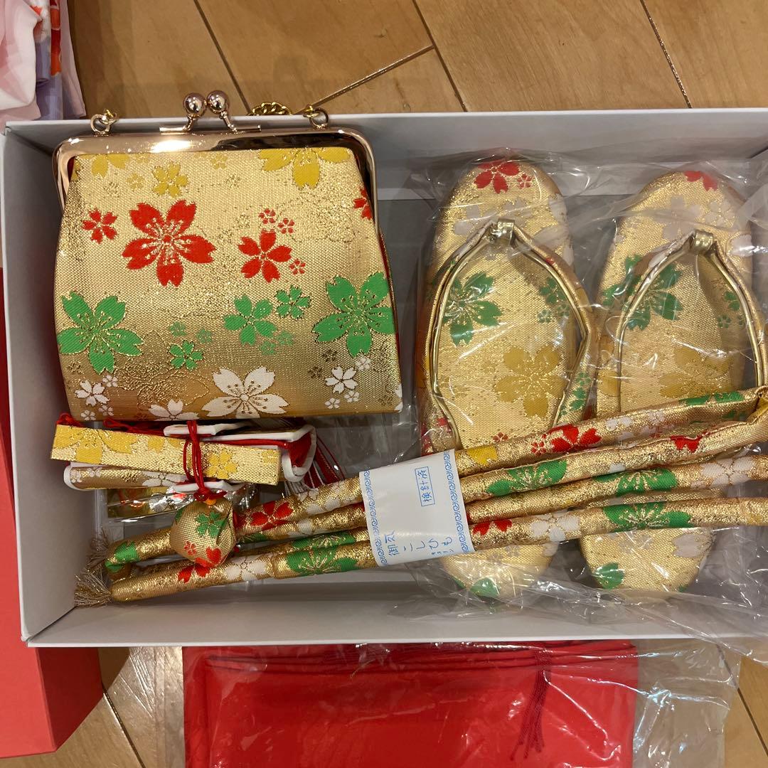 七五三　7歳　着物　15点セット　フルセット