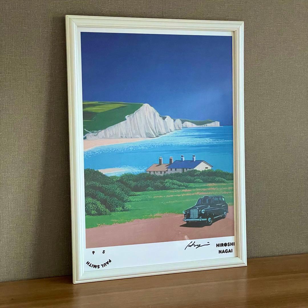 Paul Smith 永井博 直筆サイン入り ポスター 描き下ろし 数量限定