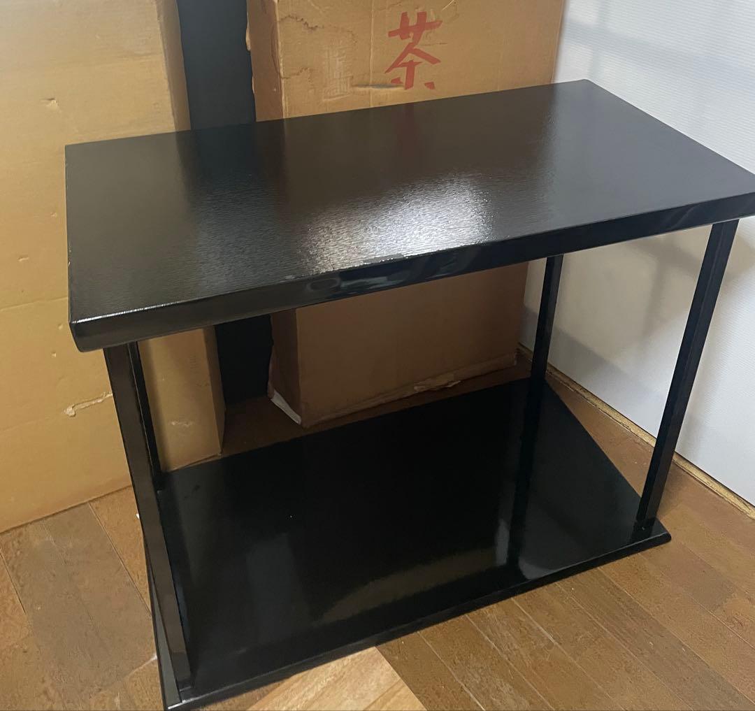 茶道具　茶棚　木製　名園真台子　未使用新品