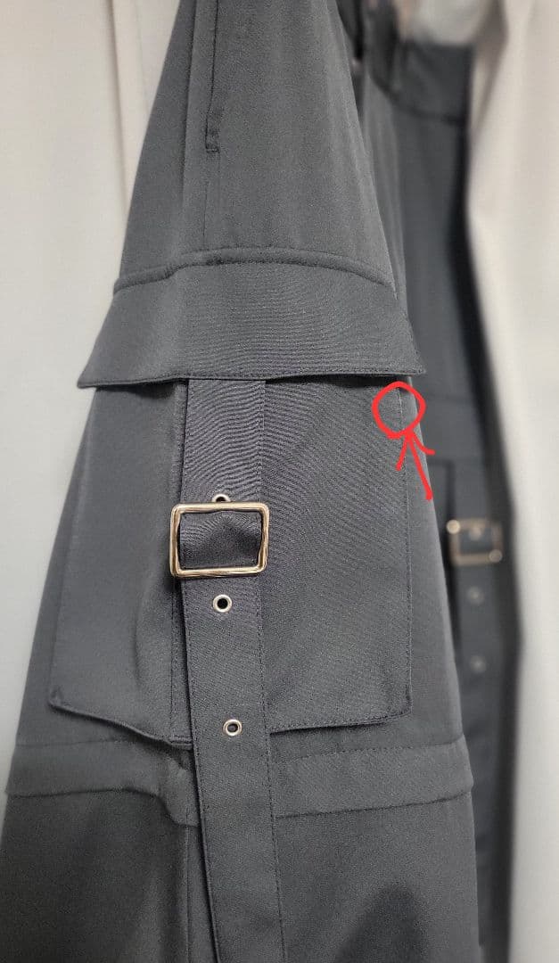 HARE 2WAYメタルカーゴパンツ グレー