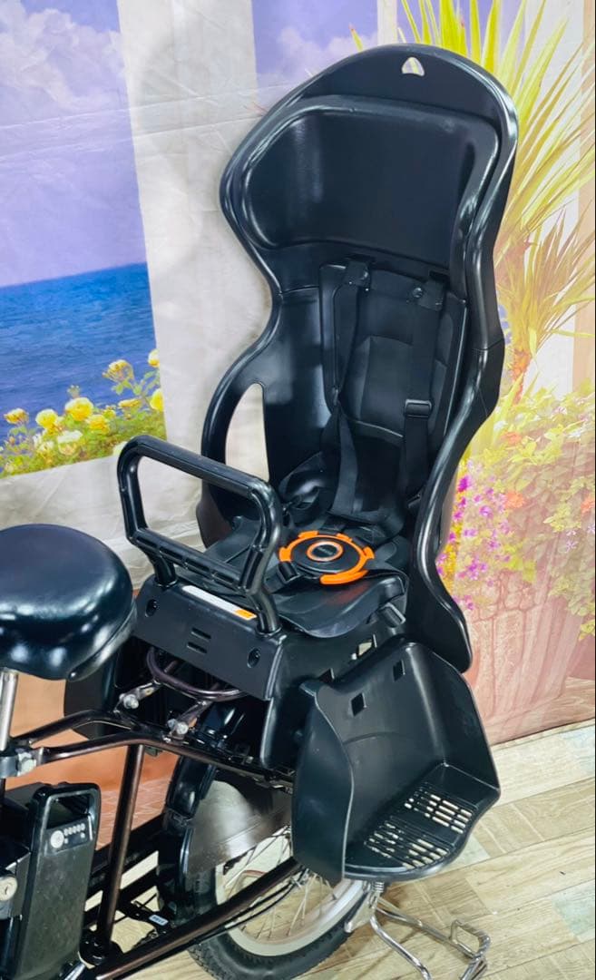 パナソニックギュット⭐️12AH！子供乗せ電動アシスト自転車Y3164