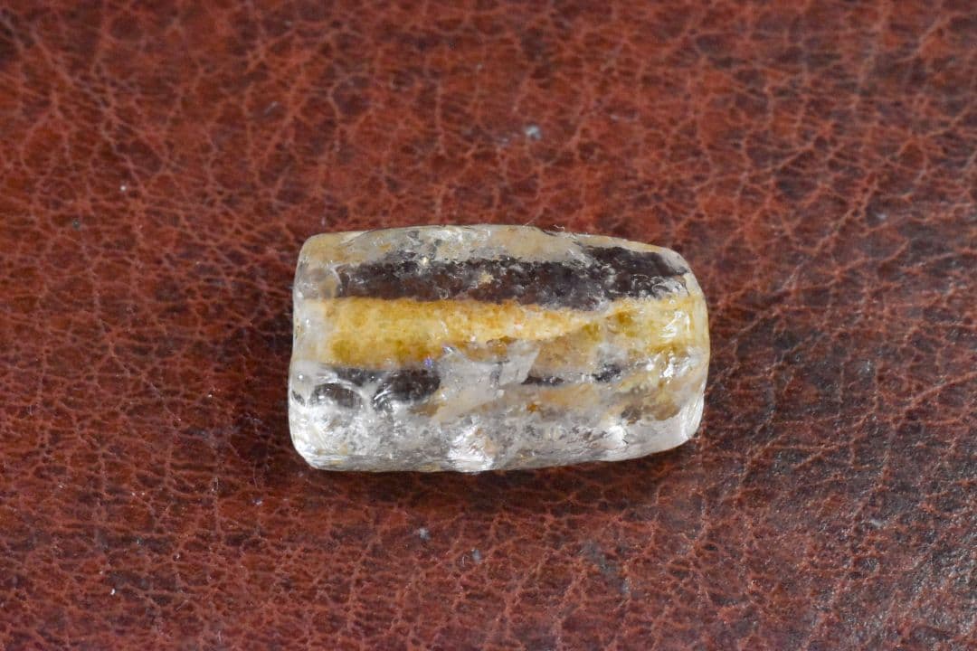 アフガニスタン出土 1500年以前の水晶ビーズ1