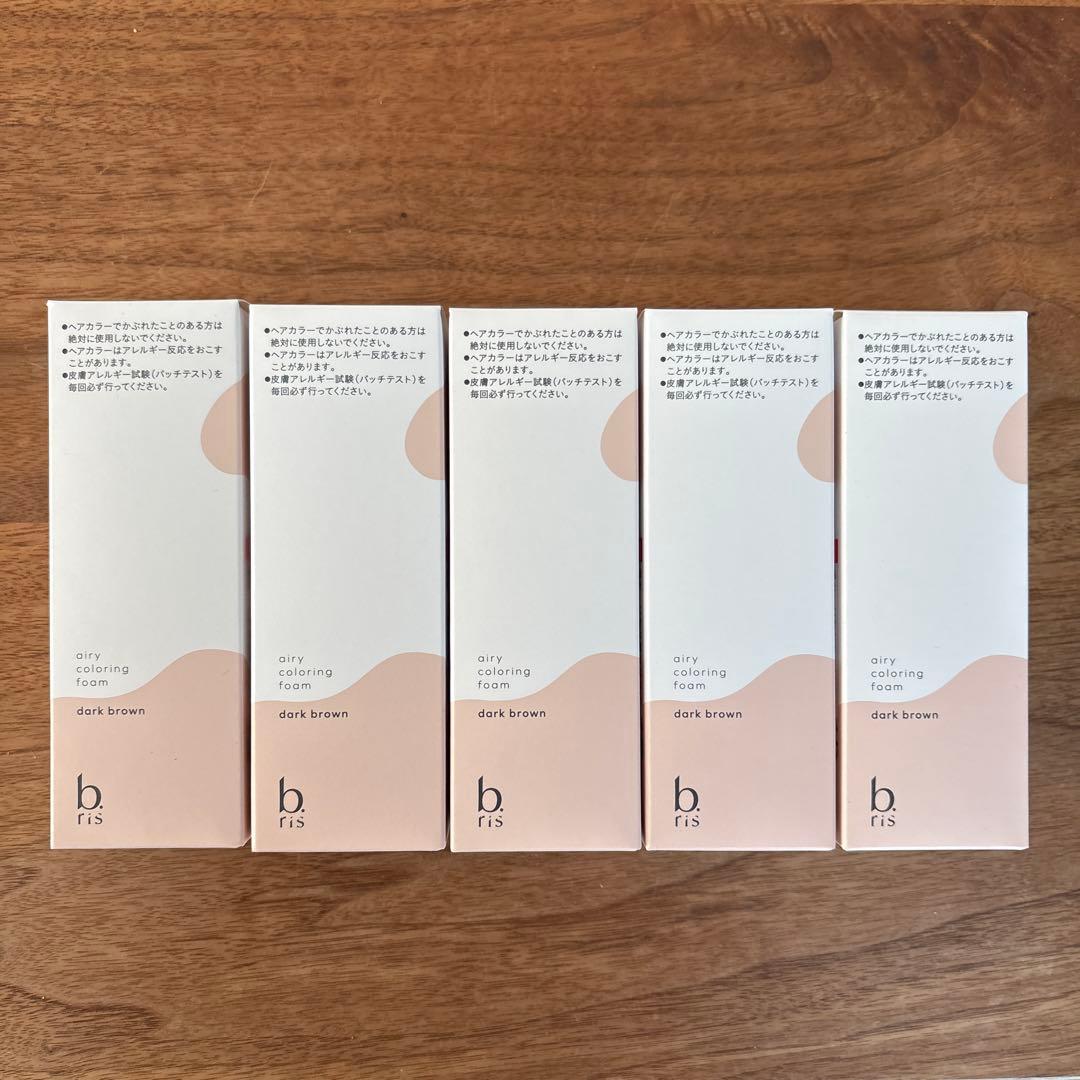 【user 】b ris エアリーカラーリングフォーム ダークブラウン