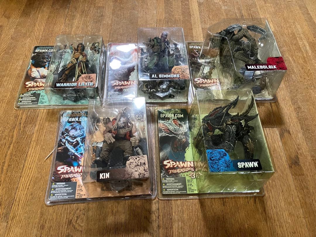 未開封 Spawn mutaions 23 スポーン フィギュアセット 5体