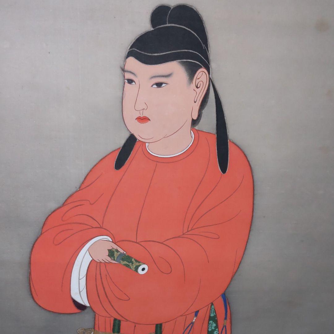 聖徳太子図‐水上真境筆