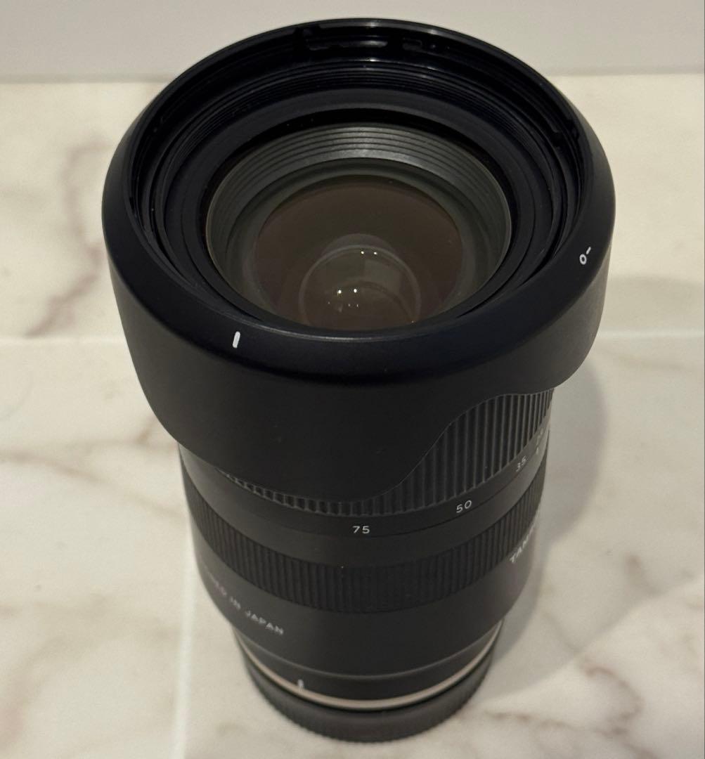 TAMRON 28-75mm F/2.8 Di III RXD フィルター付き