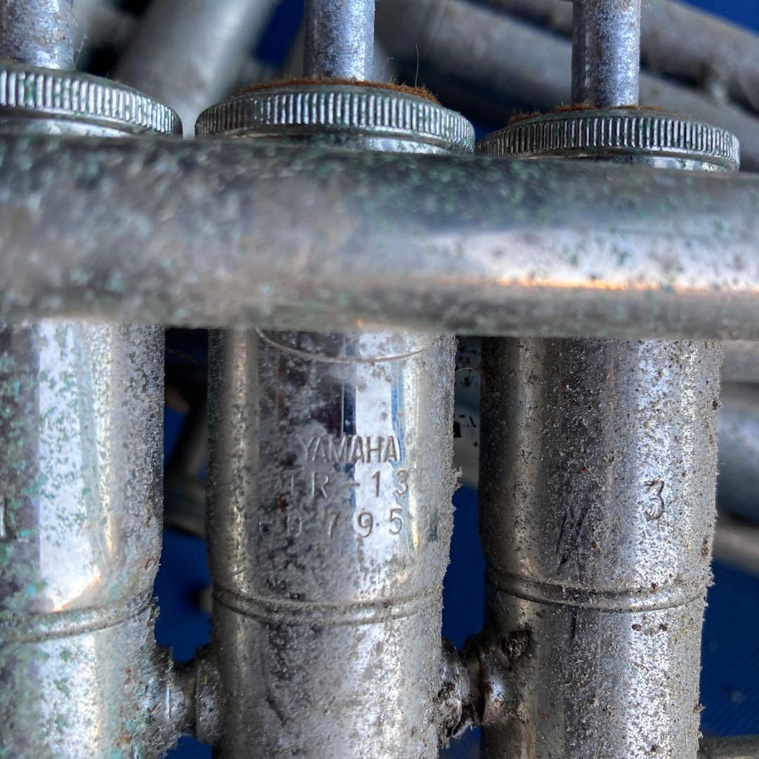 トランペット本体 2本セット 使用感あり錆、汚れジャンクパーツ取り用に2台セット