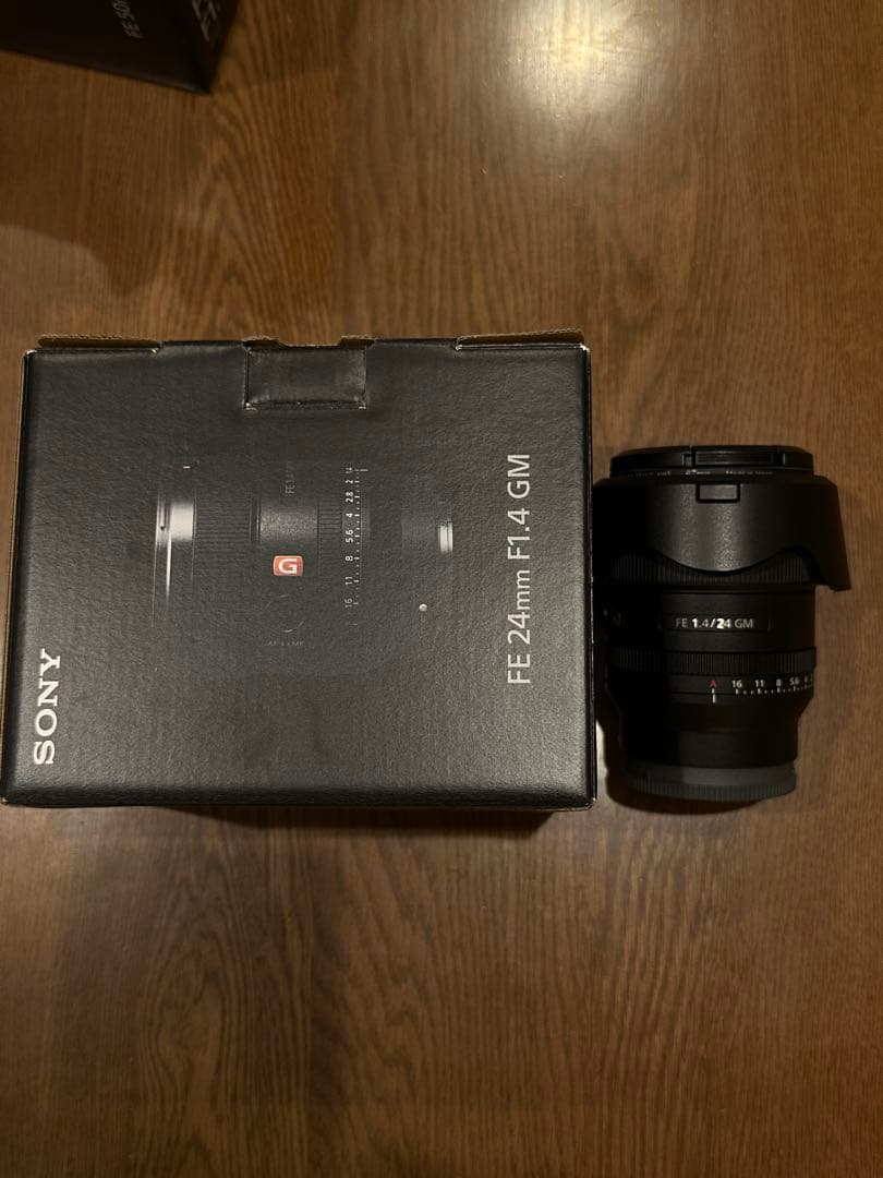 SONY FE 単焦点レンズ　24mm F1.4 GM + フィルター2枚