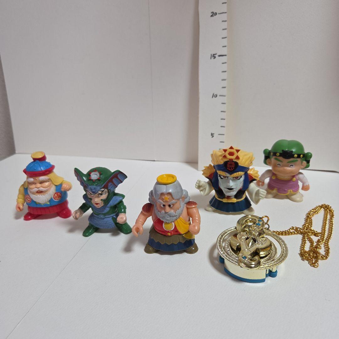 レトロ　ビックリマン　ソフビ　　BANDAI　バンダイ　天使と悪魔