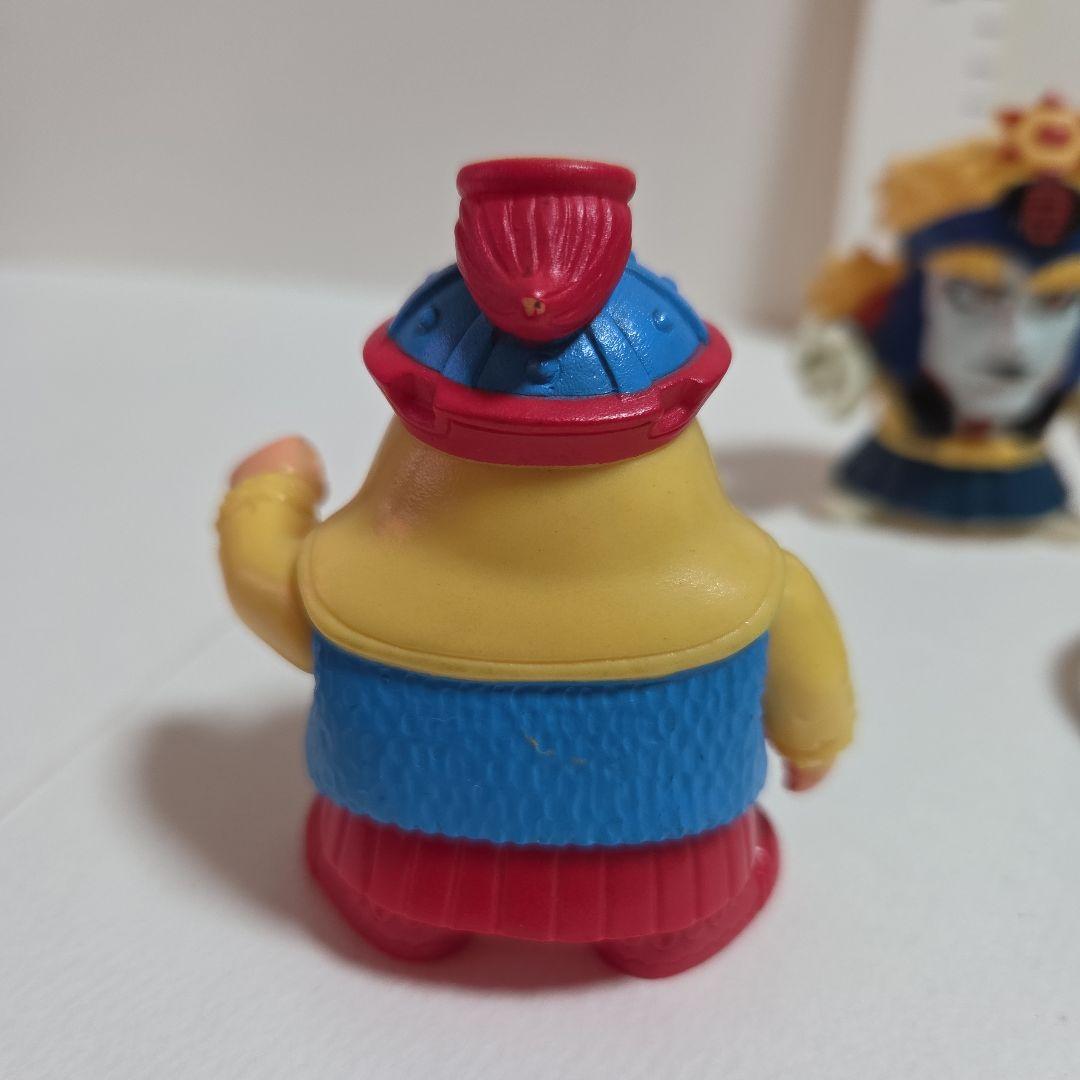 レトロ　ビックリマン　ソフビ　　BANDAI　バンダイ　天使と悪魔