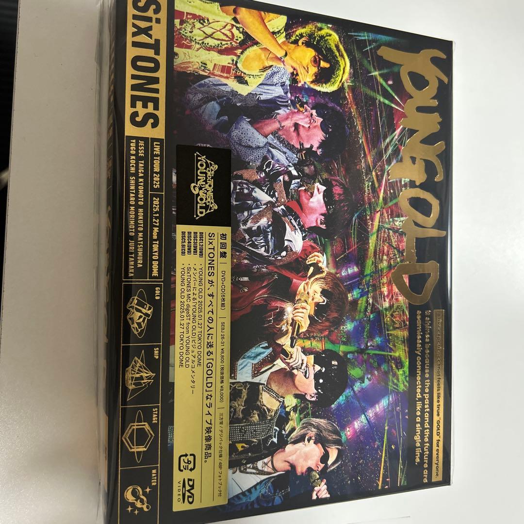 【購入確定商品】SixTONES/YOUNG OLD〈初回盤・6枚組〉