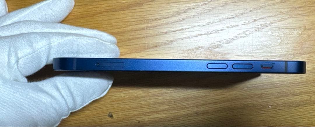 【美品】【SIMフリー】Apple iPhone 12 64GB Blue