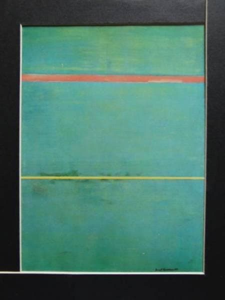 ニューマン、ディオニュソス、希少画集画、新品額装、状態良好