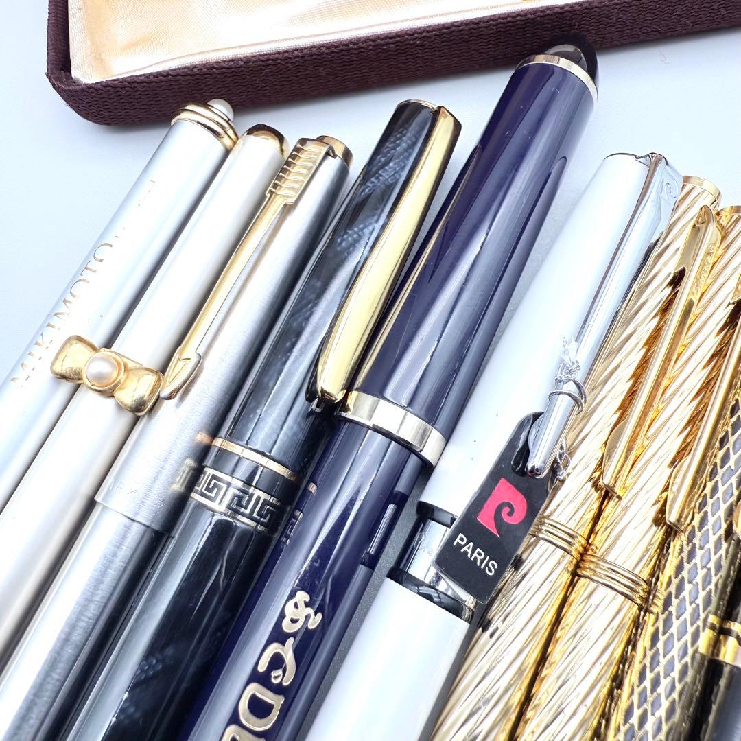 GIVENCHY・PARKER・SAILOR等　ボールペン　万年筆　15本セット