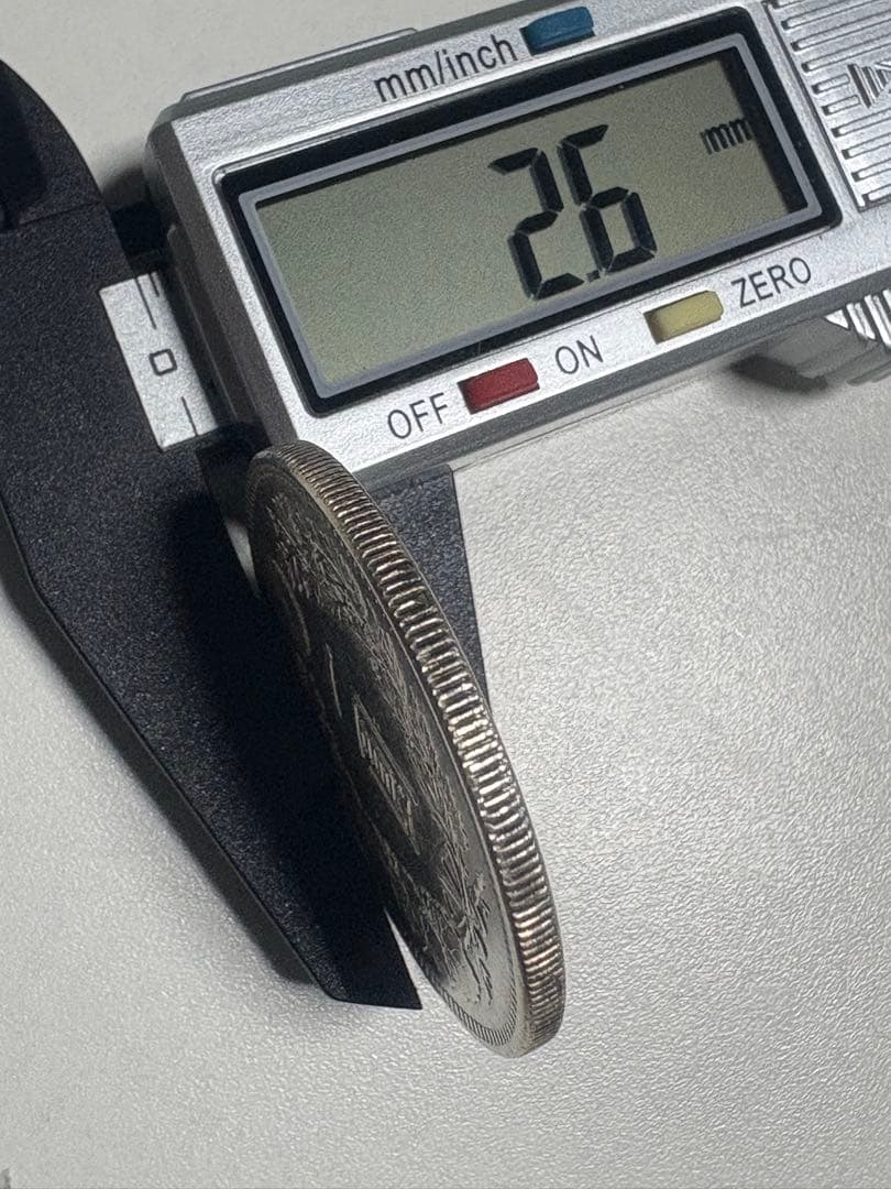 【本物保証】　一圓銀貨　明治38年銘　26.93g 格安出品