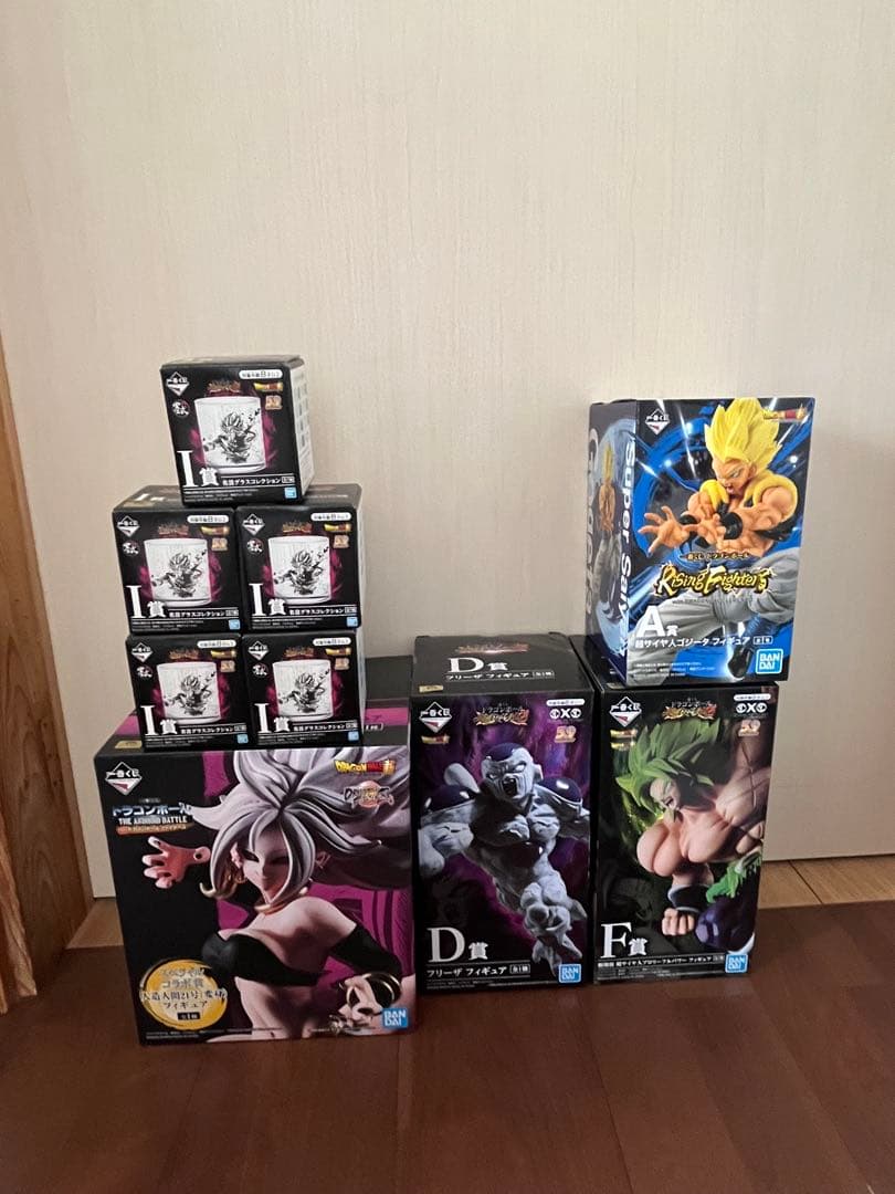 美品　セット　ドラゴンボール フィギュア スーパーサイヤ人ゴジータ　一番くじ