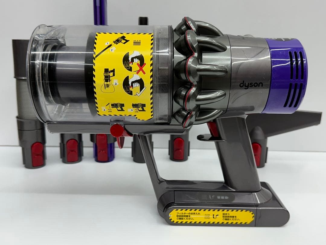 58分　純正バッテリー付き　ダイソン　Dyson 掃除機　動作保証品　　SV12