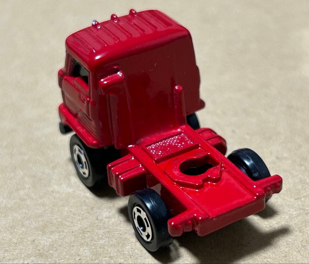 日本製 ロングトミカ 日野 セミトレーラー 海上コンテナ運搬車