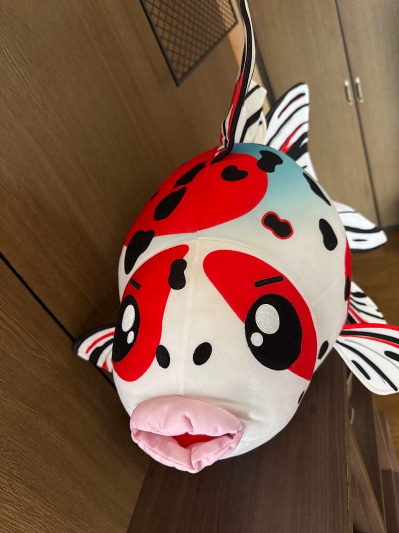 キョーリン 巨大キャリコ琉金　金魚　ぬいぐるみ 限定非売品
