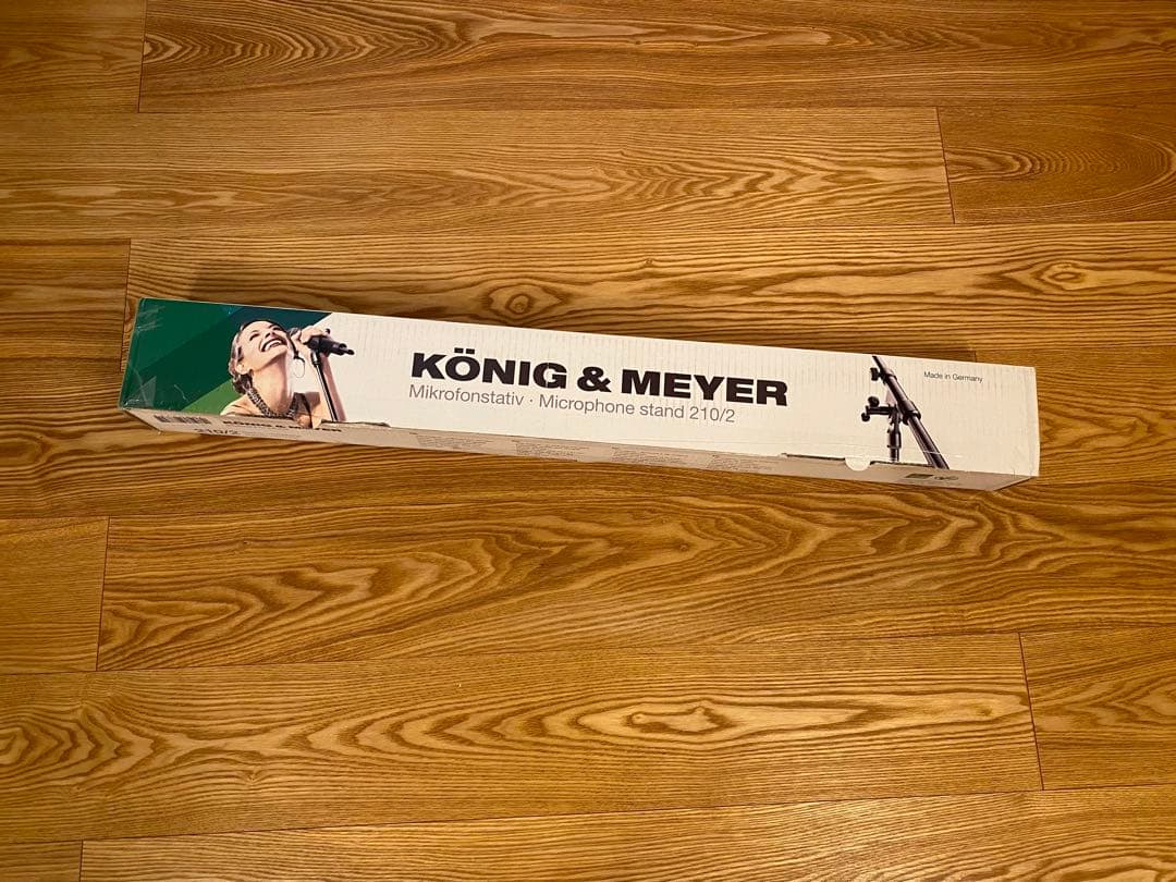 K&M 21020B（ST210/2B） ブームマイクスタンド