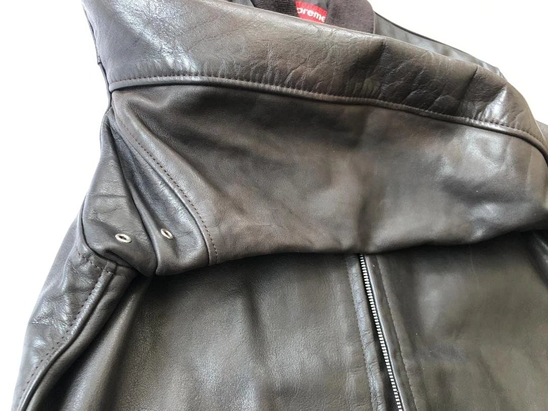 【希少】supreme schott 90s leather jacket