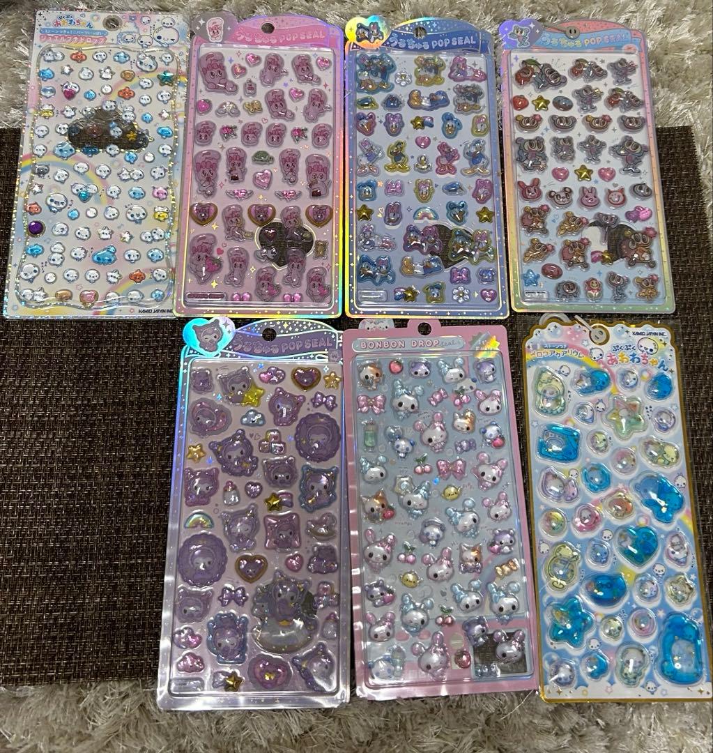 シール帳完成品　シール新品未使用品セット