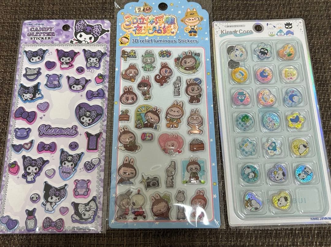 シール帳完成品　シール新品未使用品セット