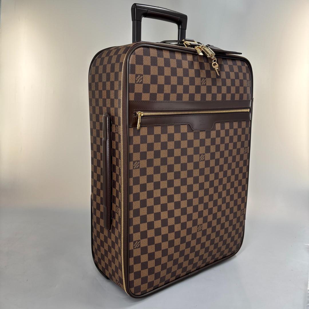 新品同様 ルイヴィトン■ダミエ ペガス 55 N23294 レザー スーツケース