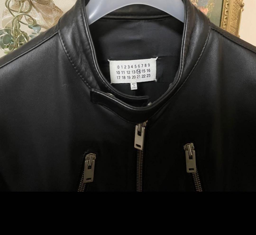 Maison Margiela サイズ:48 16SS ハの字 カーフレザー