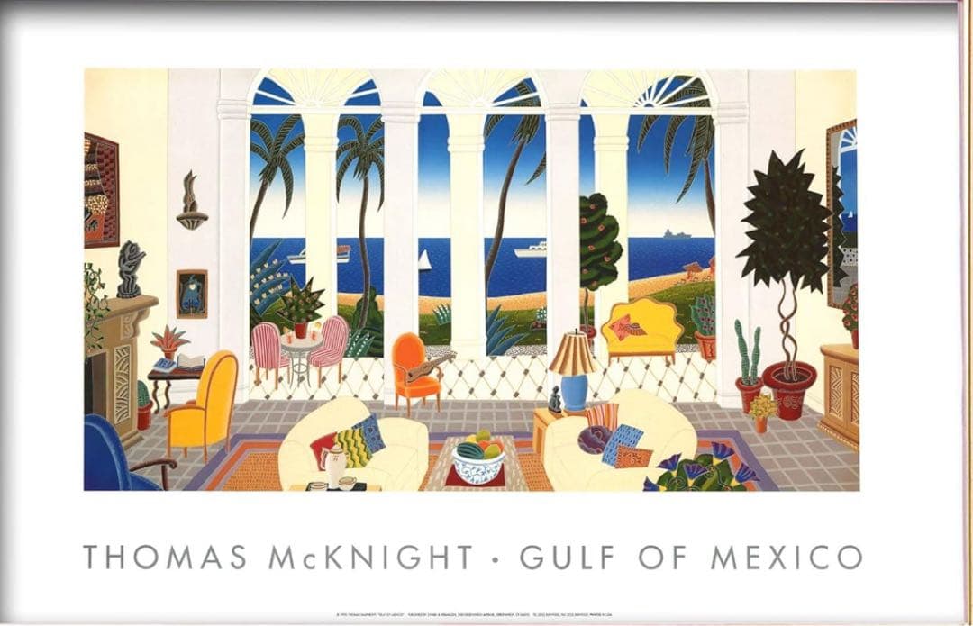 【値下】大型　トーマス・マックナイト GULF OF MEXICO