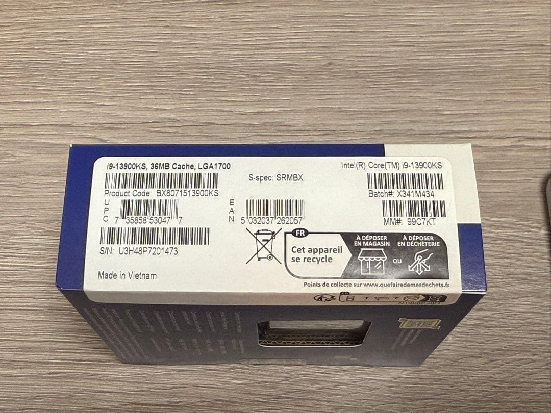 【新品】Intel Core i9-13900KS LGA1700【保証あり】