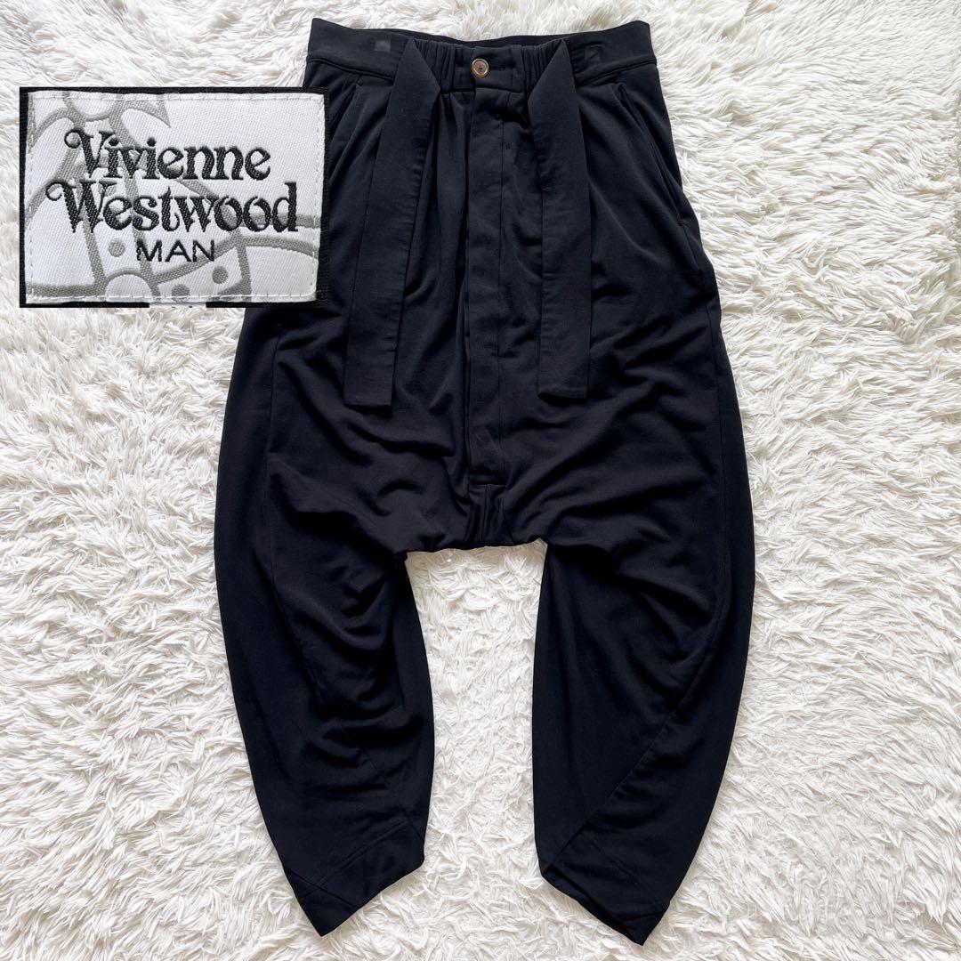 Vivienne Westwood MAN 変形 サルエルパンツ ブラック