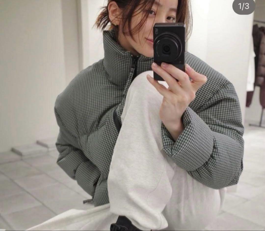 トゥデイフル　Check Dawn Jacket todayful ミント