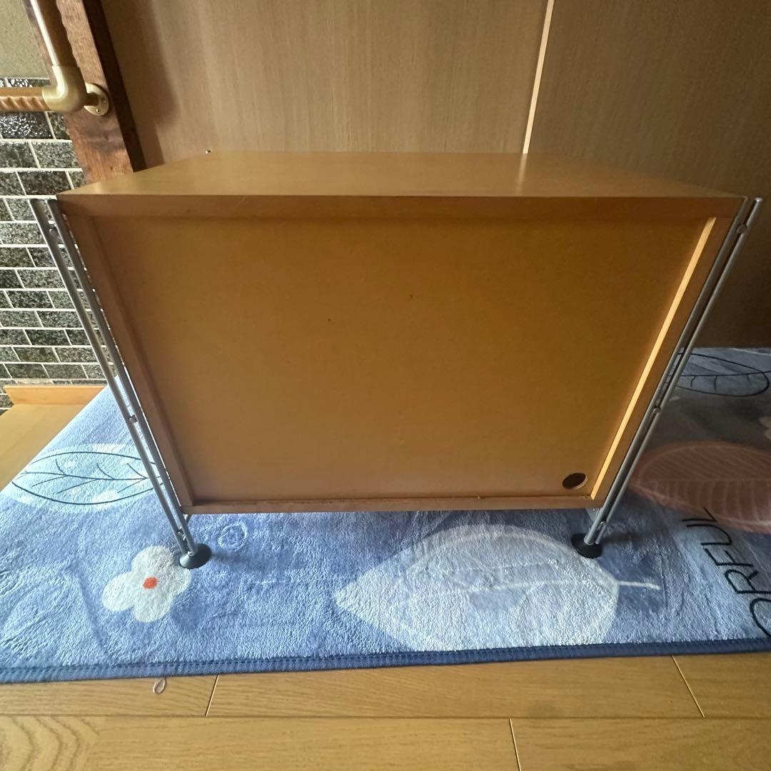 レア商品 廃盤品 無印良品 ユニットシェルフ 貴重56cm幅のガラス棚