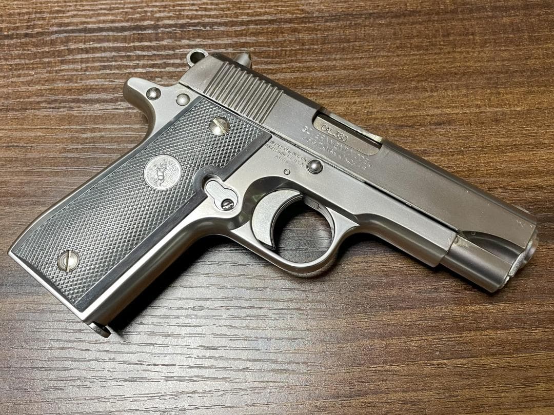 タナカワークス ポケットコルト .380 ガバメント ステンレスモデル ガスガン
