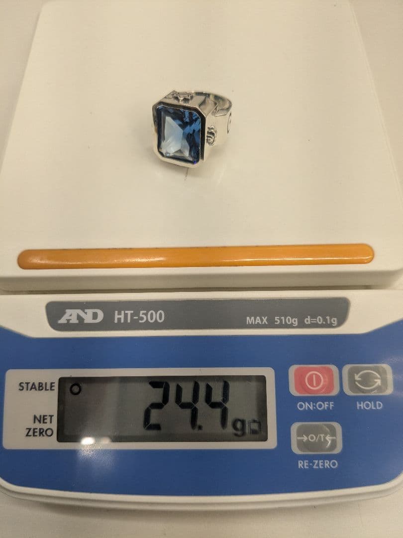 ロイヤルオーダー　GOD リング　ブルー 925