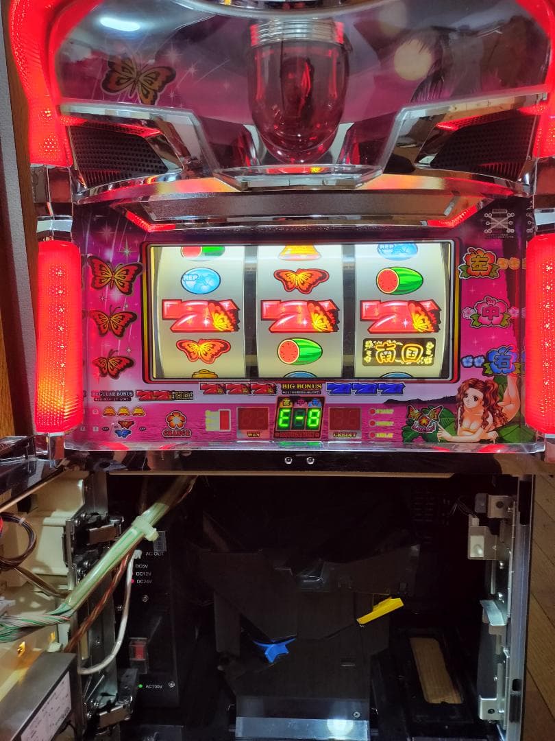 【パチスロ実機】高砂★ロッキー【オートプレイ付不要機付】４号機・レア・人気