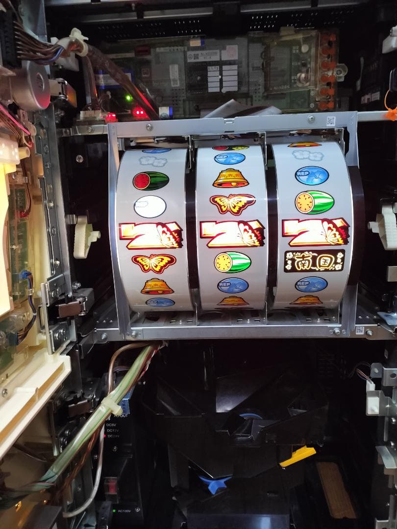 【パチスロ実機】高砂★ロッキー【オートプレイ付不要機付】４号機・レア・人気