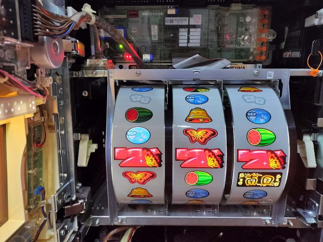 【パチスロ実機】高砂★ロッキー【オートプレイ付不要機付】４号機・レア・人気