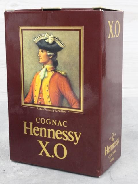 ▲未開栓/古酒 Hennessy/ヘネシーX.O グリーンボトル 金キャップ