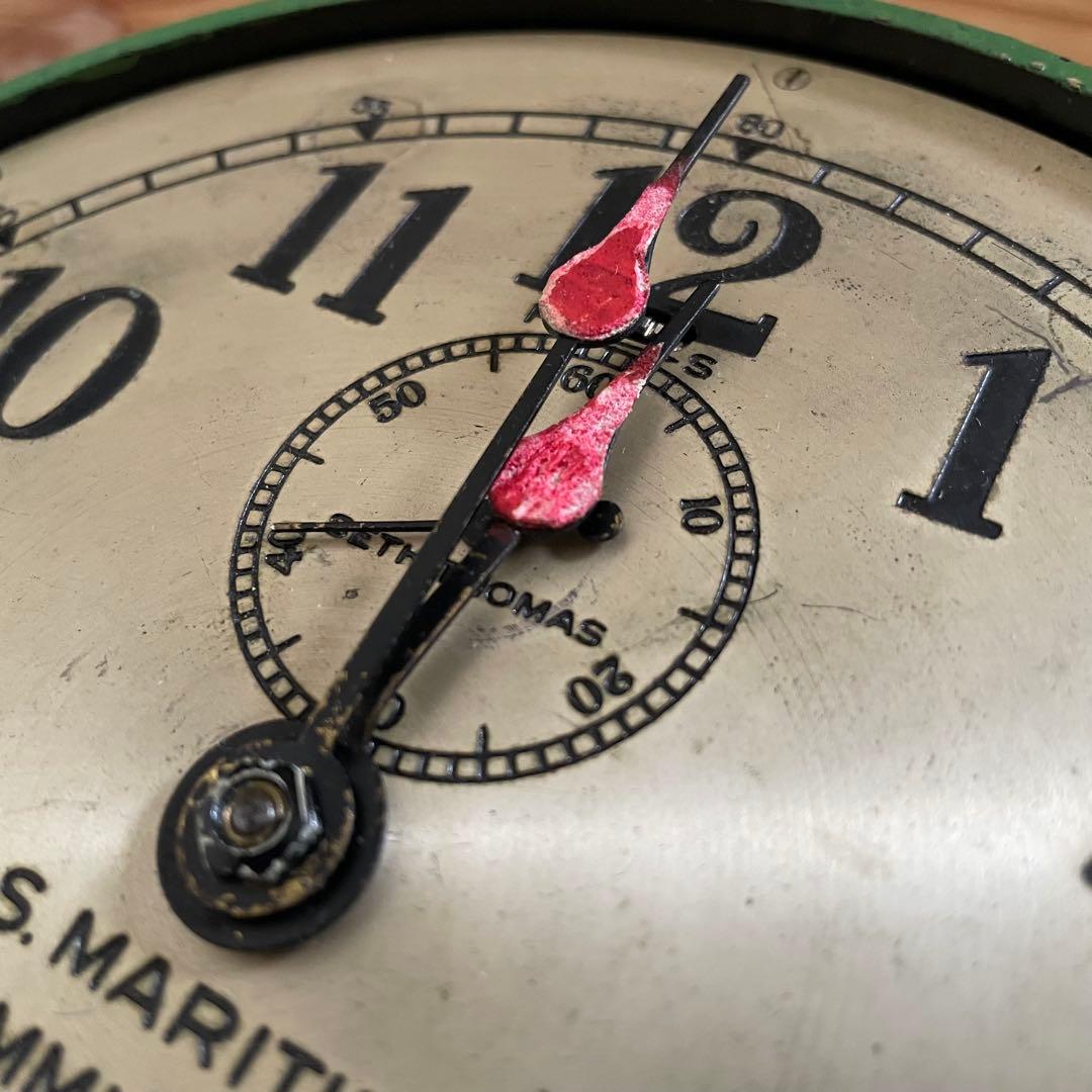 インテリア時計 Seth Thomas US MARITIME COMMISSION