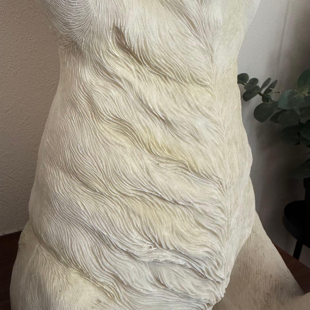 KARE アニマルサイドテーブル シロクマ