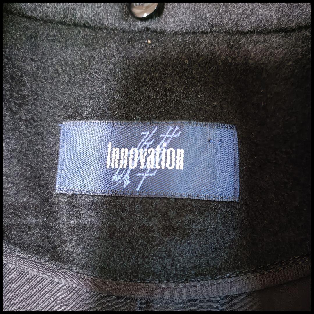 極美品 【大きいサイズ】 カシミヤ100％ チェスターコート 黒 ファー付 XL