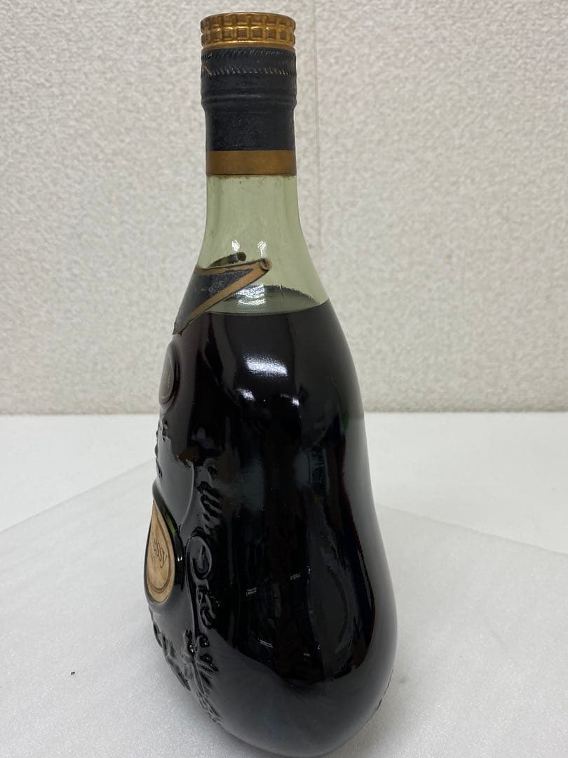 3-2684 【未開栓】Hennessy エクストラ グリーンボトル 金キャップ