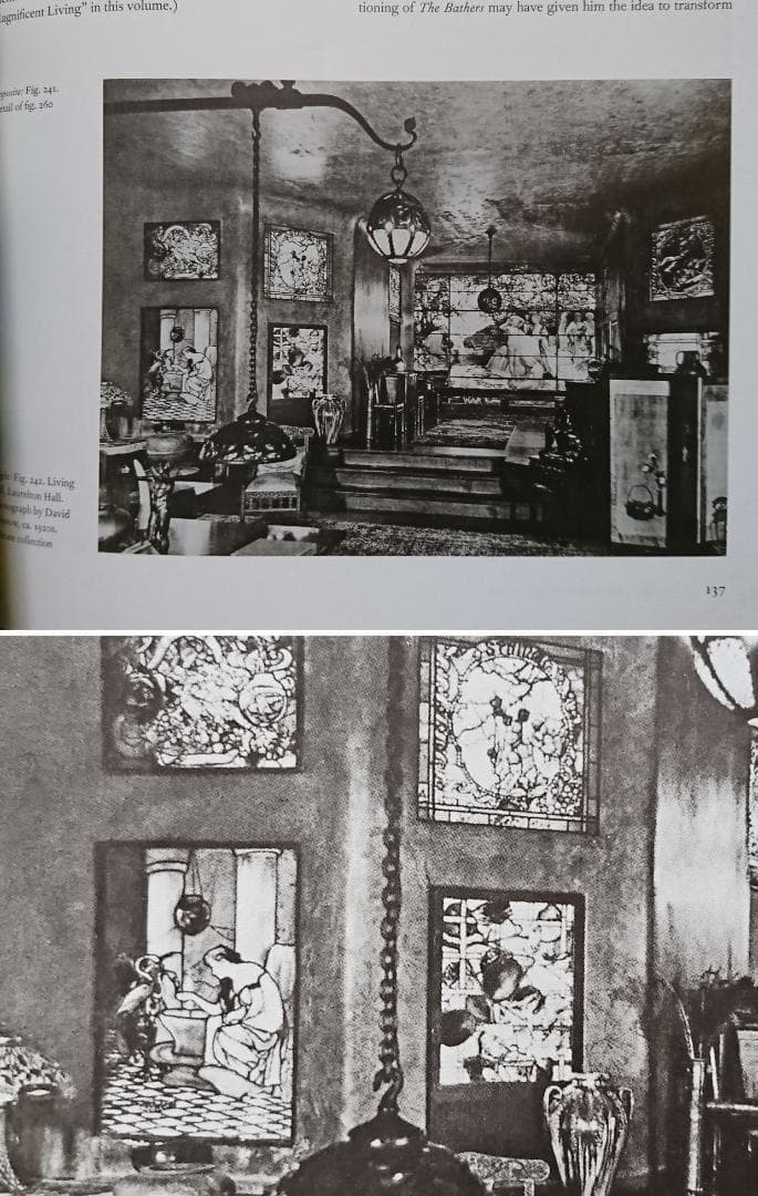 ルイスCティファニー ステンドグラス Flamingo グラスマスターズ社