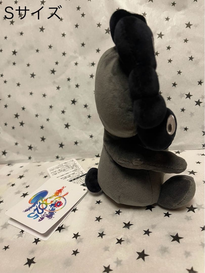 【新品未使用品・S/M/L 3点セット】黒ミャクミャク　お手玉風ぬいぐるみ