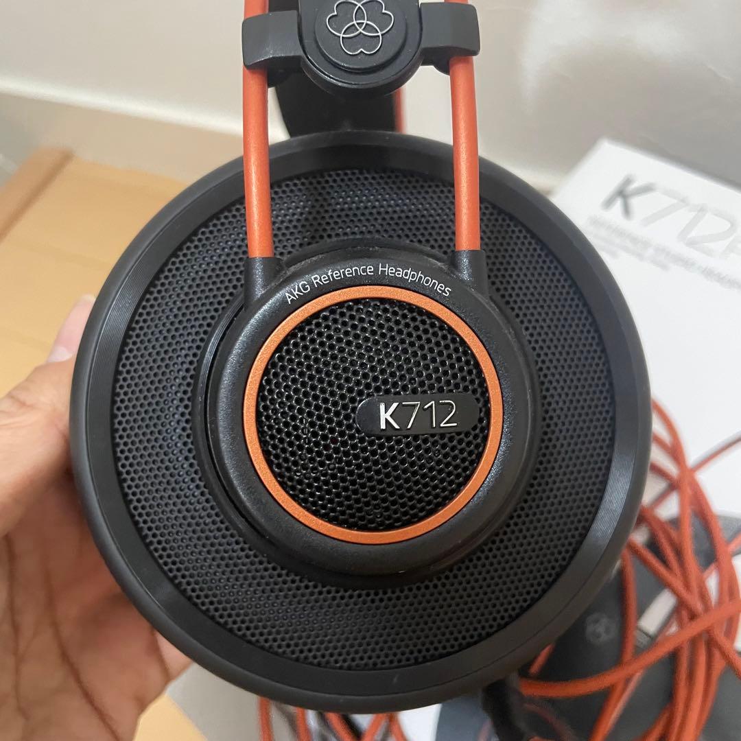 AKG K712 ヘッドホン 元箱・布袋付き