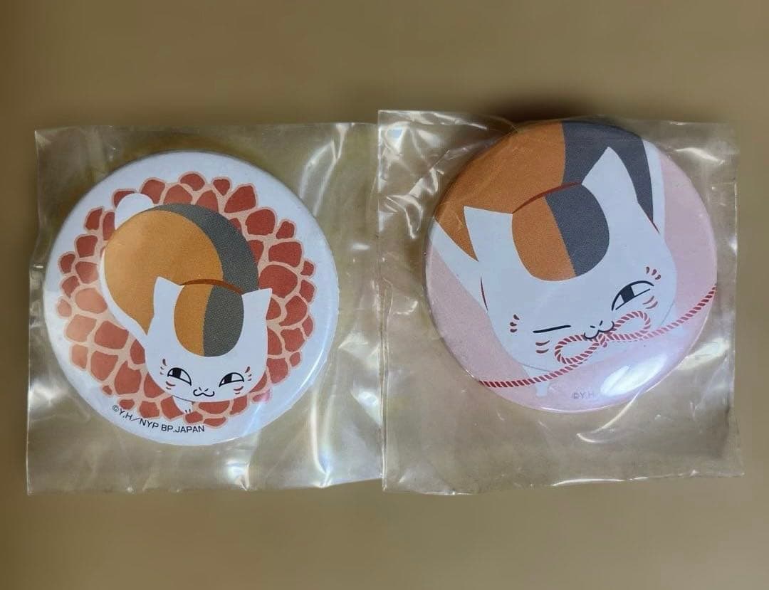 夏目友人帳 一番くじキャラバン おみくじ 缶バッジ 全10種コンプリートセット