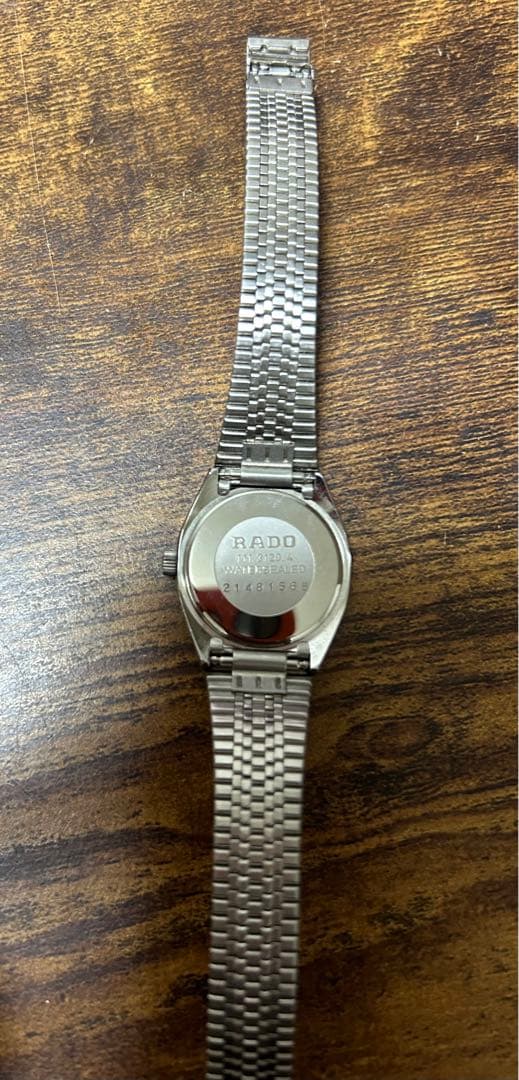 RADO クォーツ時計 シルバー