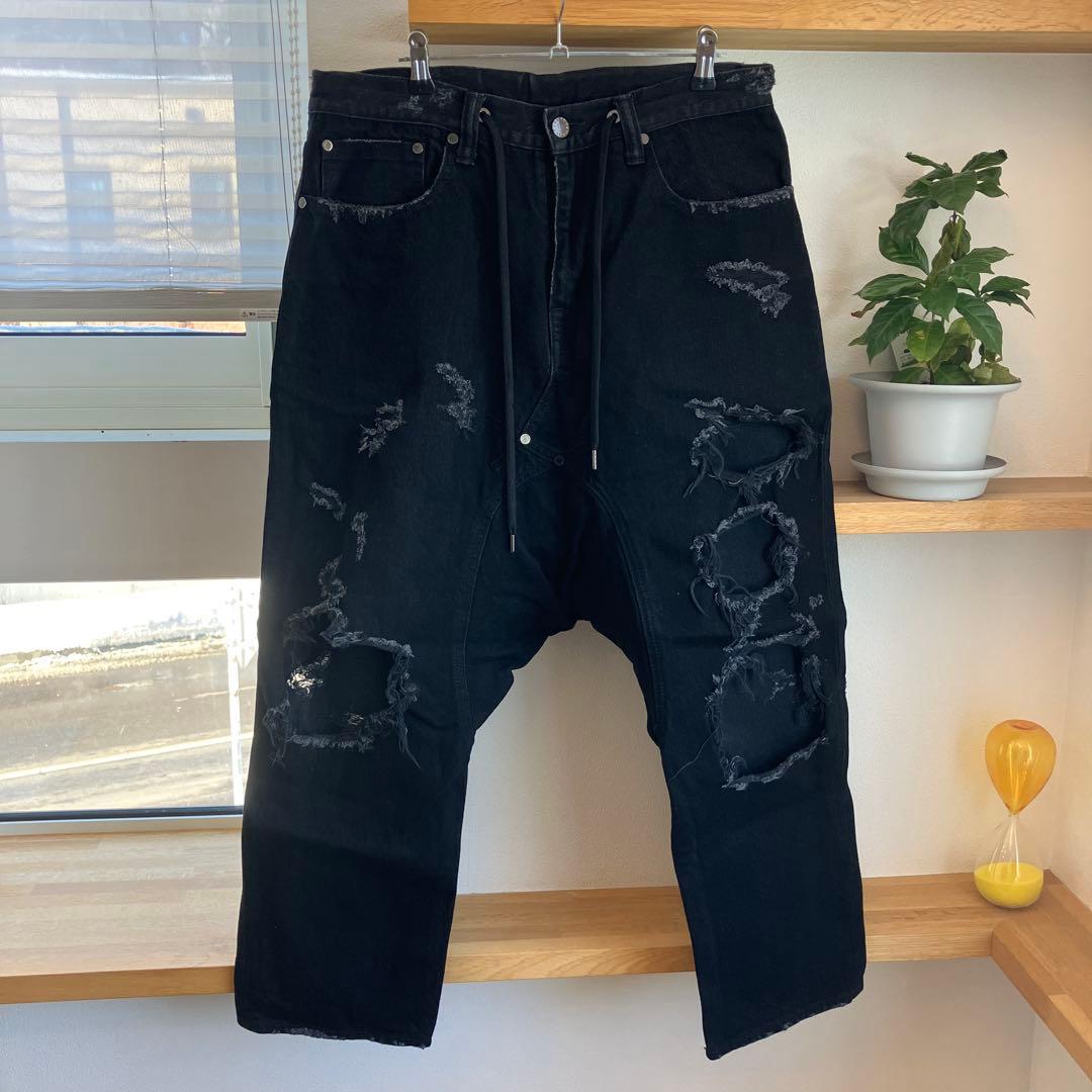 フミトガンリュウ FUMITO GANRYU サルエルパンツ サイズ2